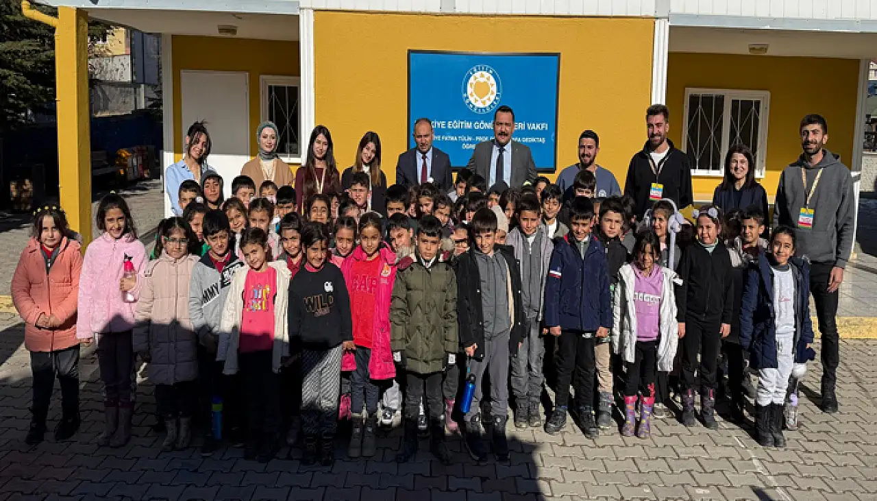 Türkmenoğlu'ndan TEGV Muradiye öğrenim birimine ziyaret