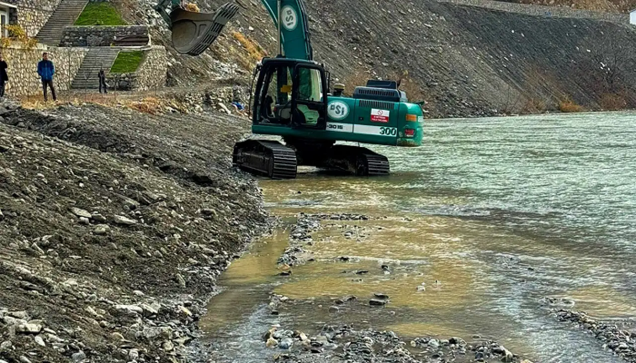 DSİ, Depin Deresi'nde ıslah çalışmalarını sürdürüyor