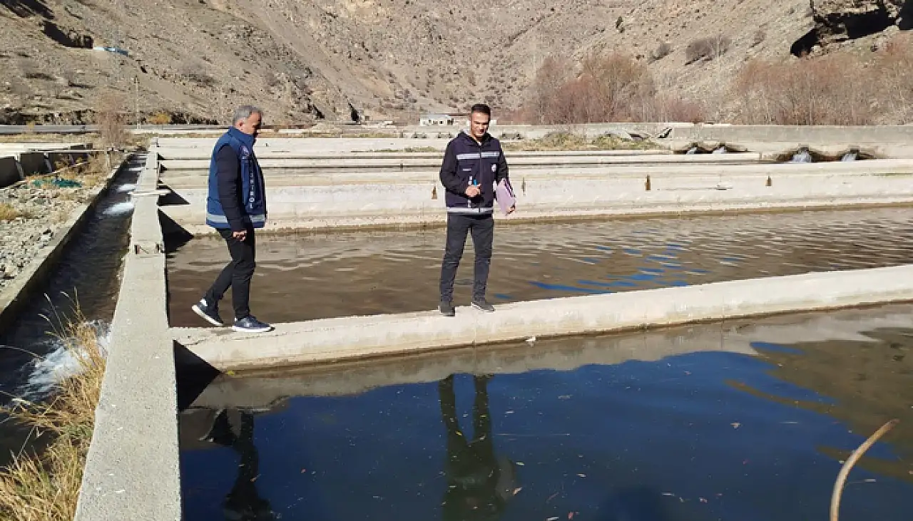 Van'da su ürünlerinde sürdürülebilirlik denetimi