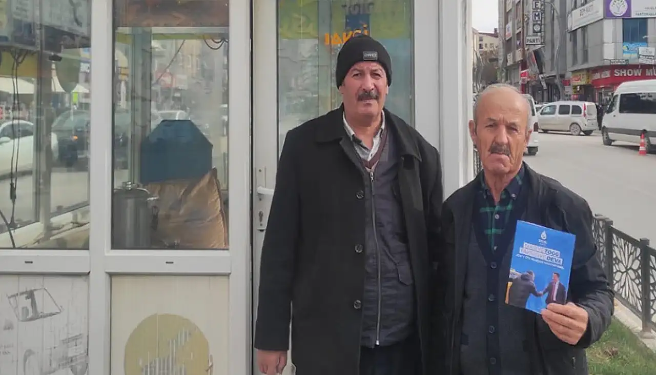 DEVA Partisi'nden taksicilere ziyaret