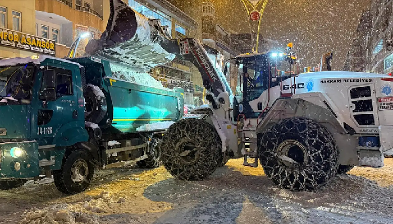DSİ 17. Van Bölge Müdürlüğü'nden karla mücadele çalışmalarına destek