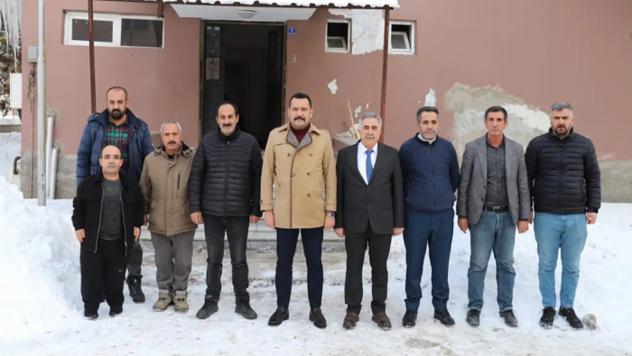 Kaymakam Türkmenoğlu'ndan Muradiye Yol Şube Şefliğine ziyaret