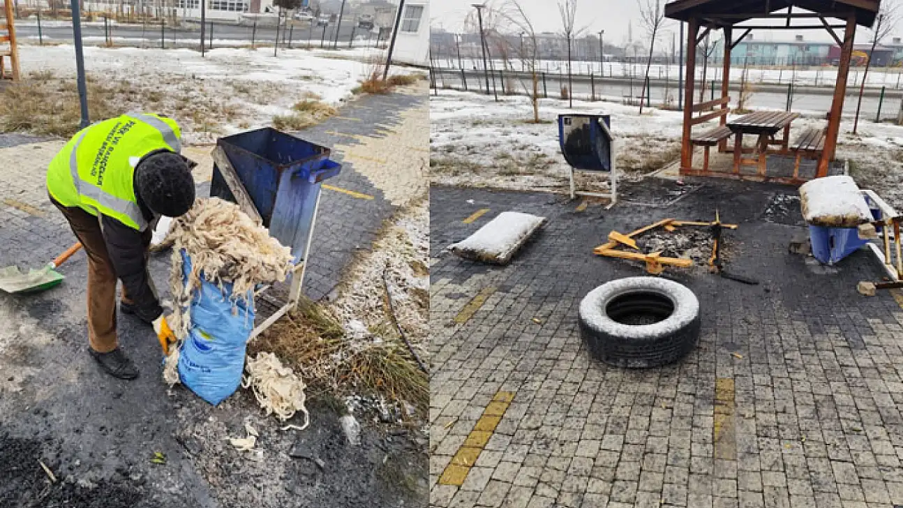 Van'da ortak yaşam alanları tahrip ediliyor