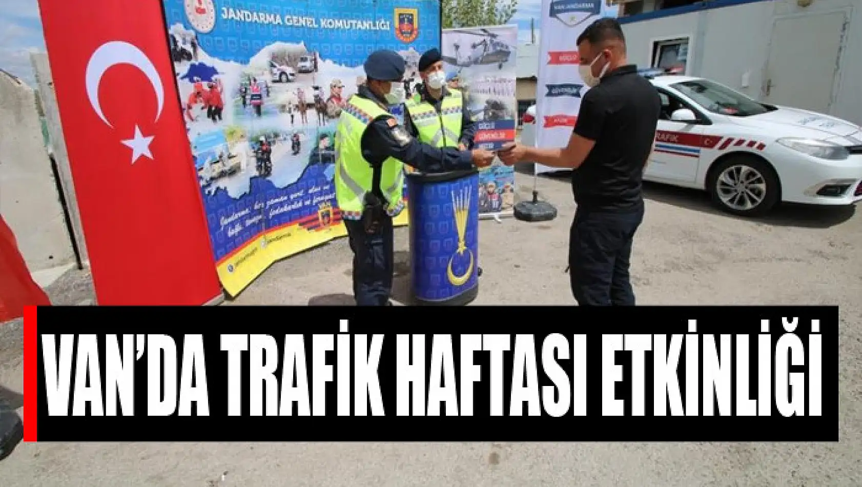 Van'da Trafik Haftası etkinliği