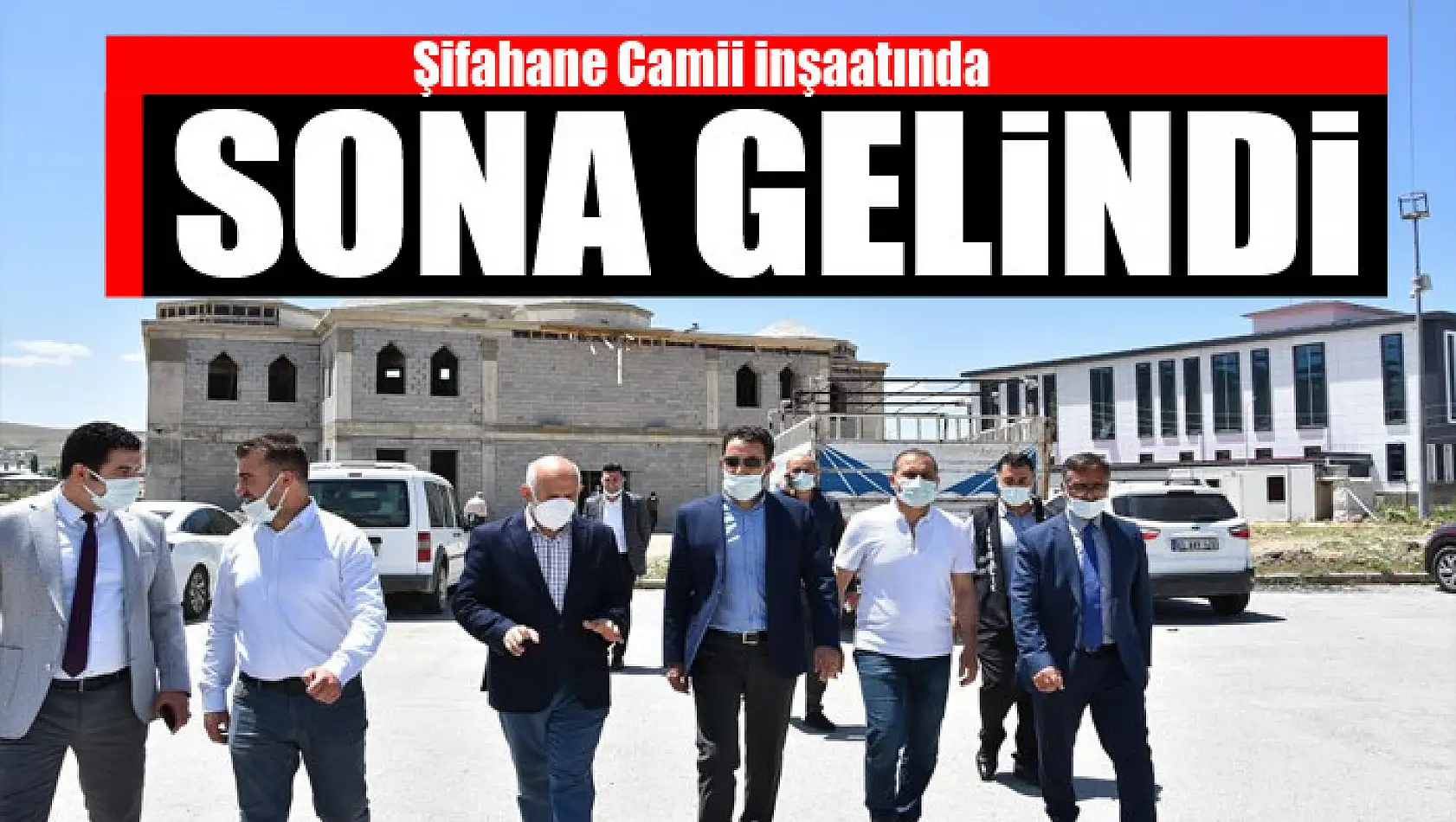 Şifahane Camii inşaatında sona gelindi