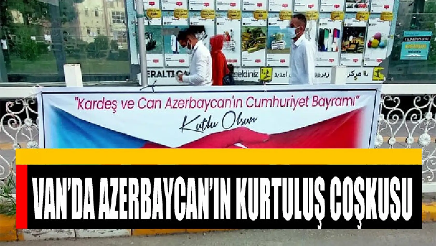 İpekyolu'nda Azerbaycan'ın kurtuluş coşkusu