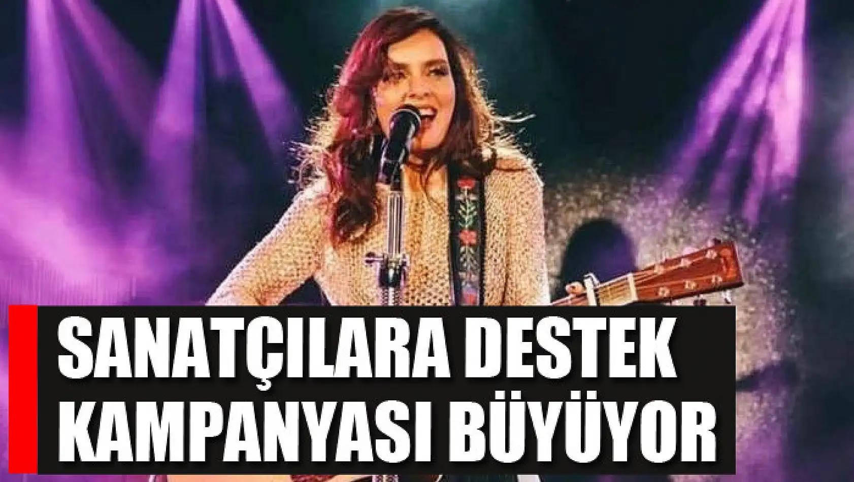 Sanatçılara destek kampanyası büyüyor