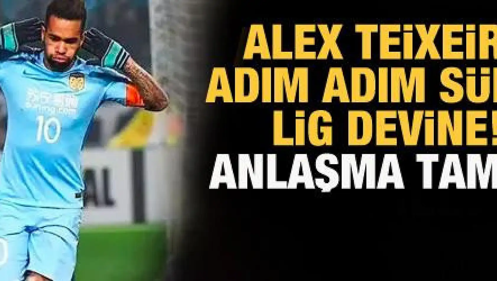 Beşiktaş'ta Alex Teixeira operasyonu tam gaz sürüyor