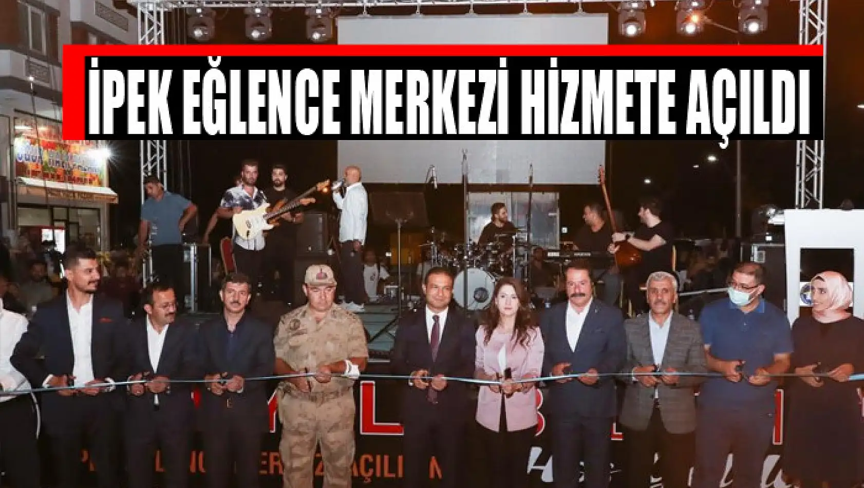 İpek Eğlence Merkezi hizmete açıldı