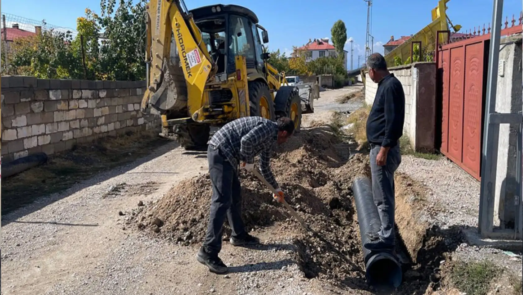 Altıntepe Mahallesi'nde su taşkınlarına karşı önlem