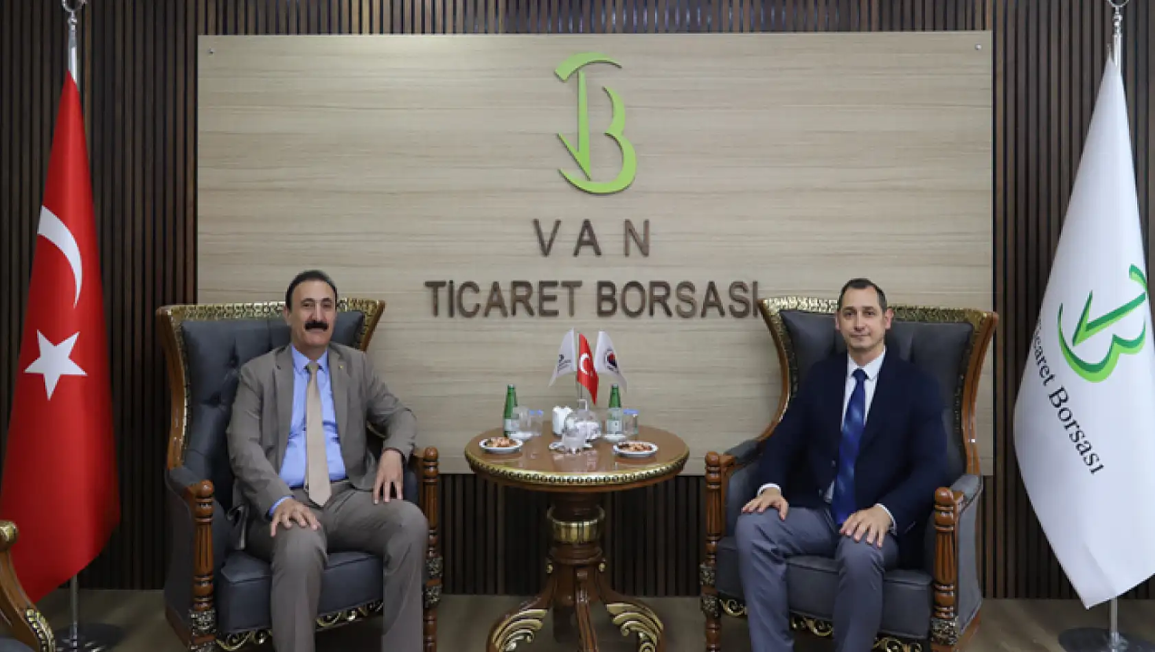 Aşkın'dan Süer'e ziyaret