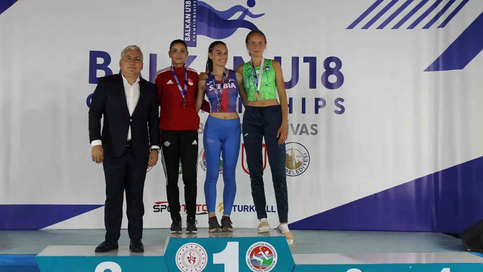 Balkan U18 Atletizm Şampiyonası sona erdi