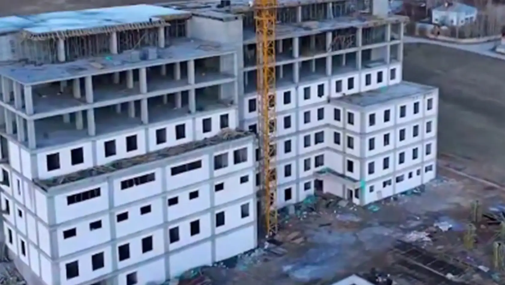 Başkale Devlet Hastanesi'nin yapımı sürüyor