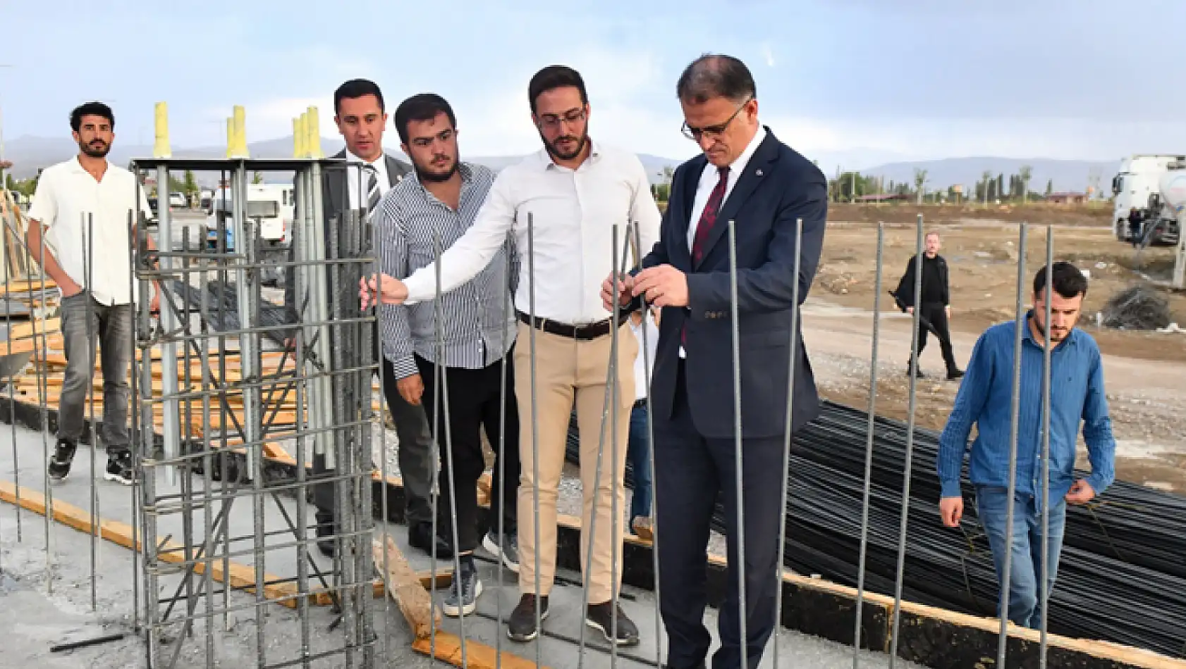 Bilim Merkezi ve Kent Müzesi inşaatında inceleme