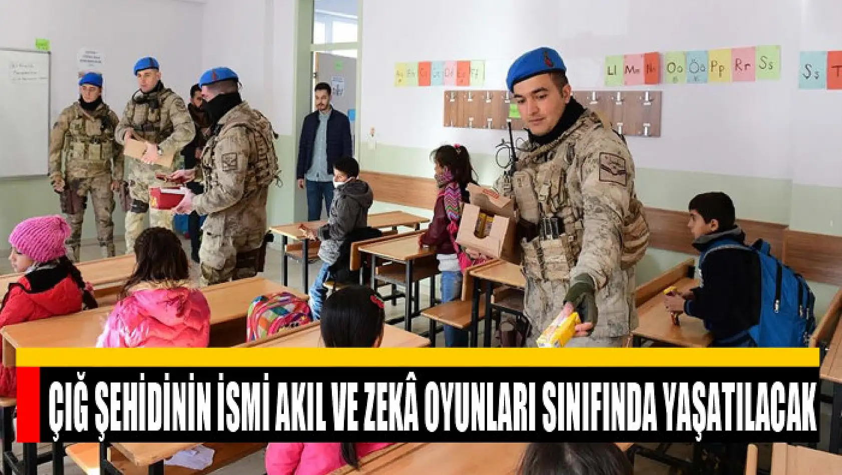 Çığ şehidinin ismi akıl ve zekâ oyunları sınıfında yaşatılacak