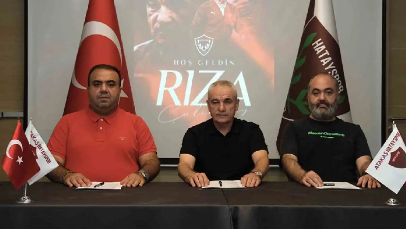 Hatayspor, Rıza Çalımbay ile sözleşme imzaladı