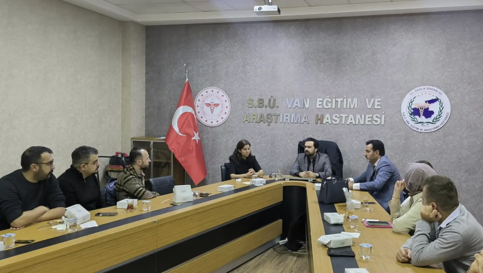 İl Sağlık Müdürü Tosun'dan Göğüs Hastalıkları Kliniğine İstişare Toplantısı