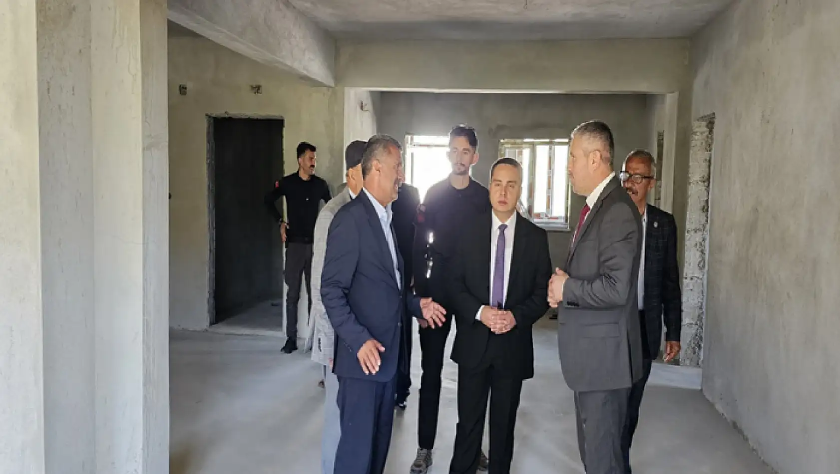 Kaymakam Aydoğan, çalışmaları inceledi