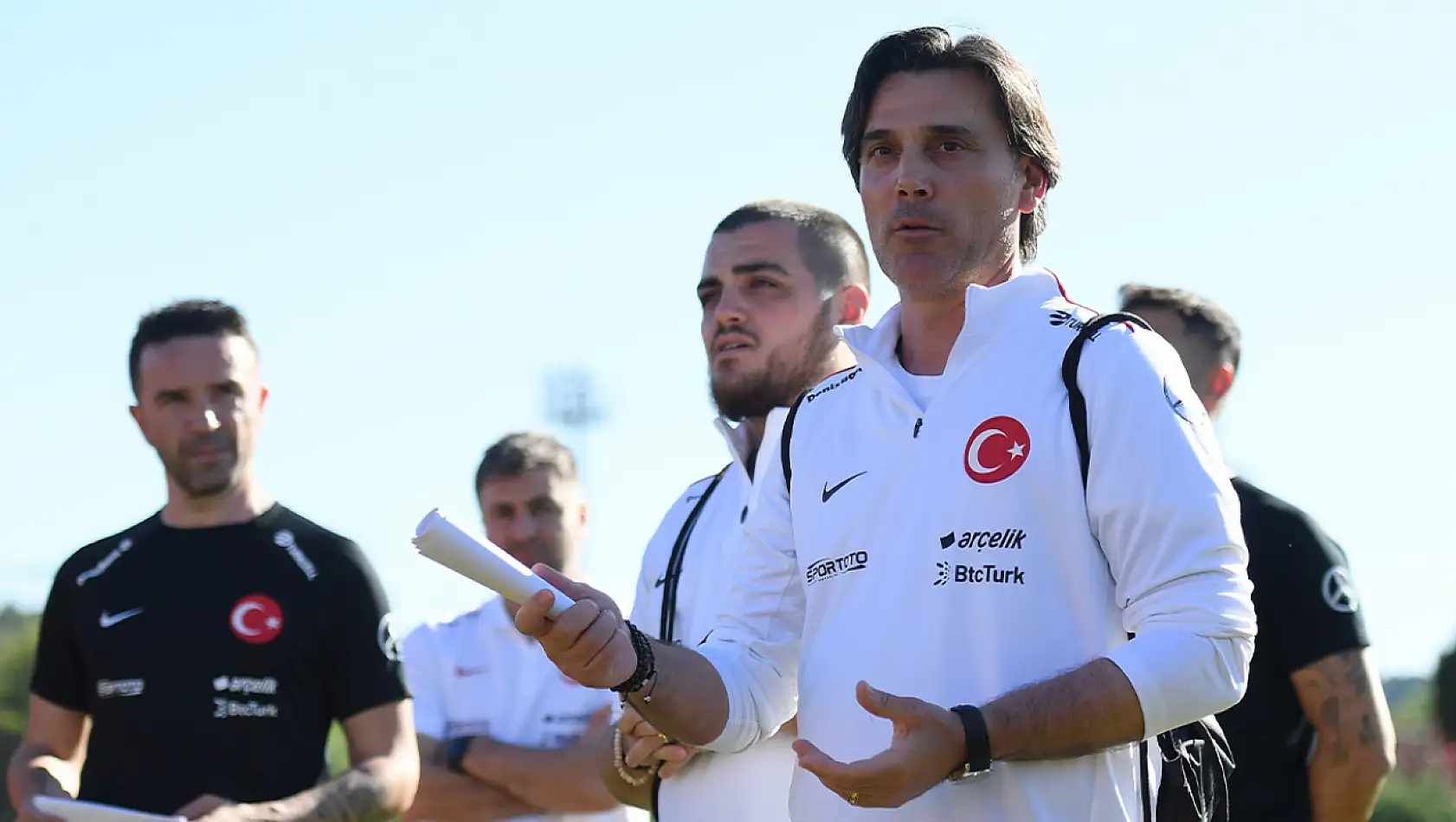 Montella'dan Ümit Millî Takım antrenmanına ziyaret