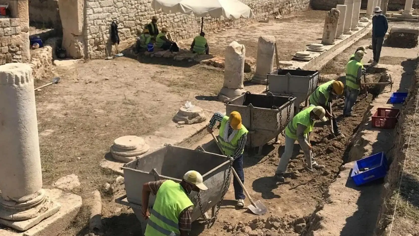 Polisi ve şehri ayağa kaldıran olay: Bakın kaçak kazıdan ne çıktı...