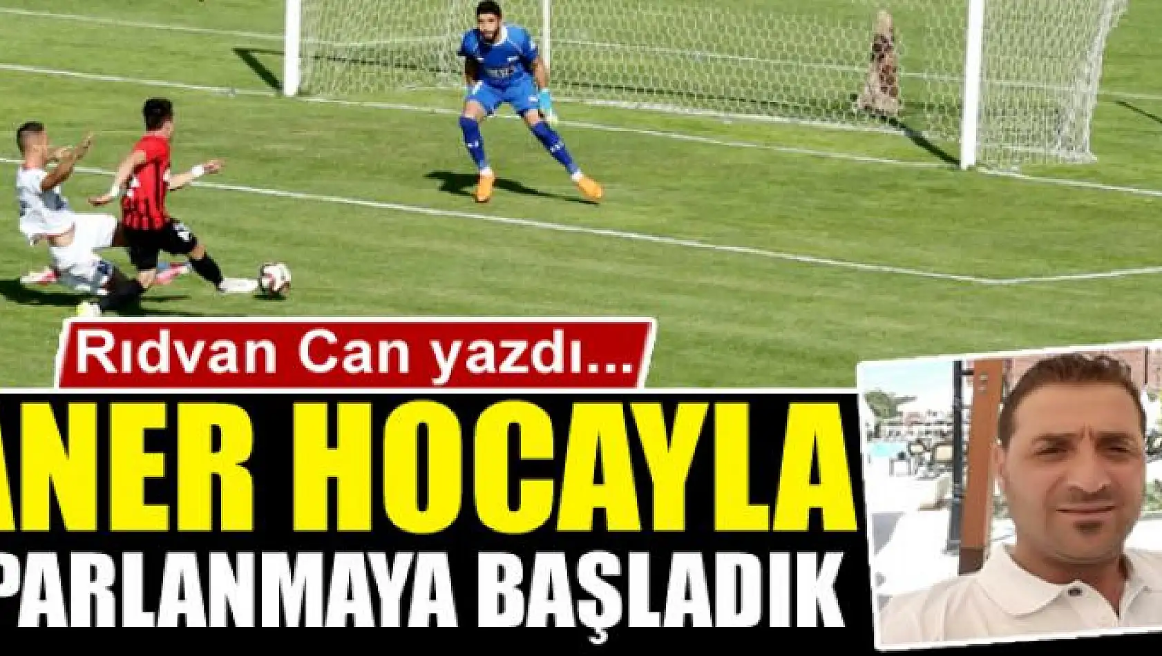 Taner hocayla toparlanmaya başladık