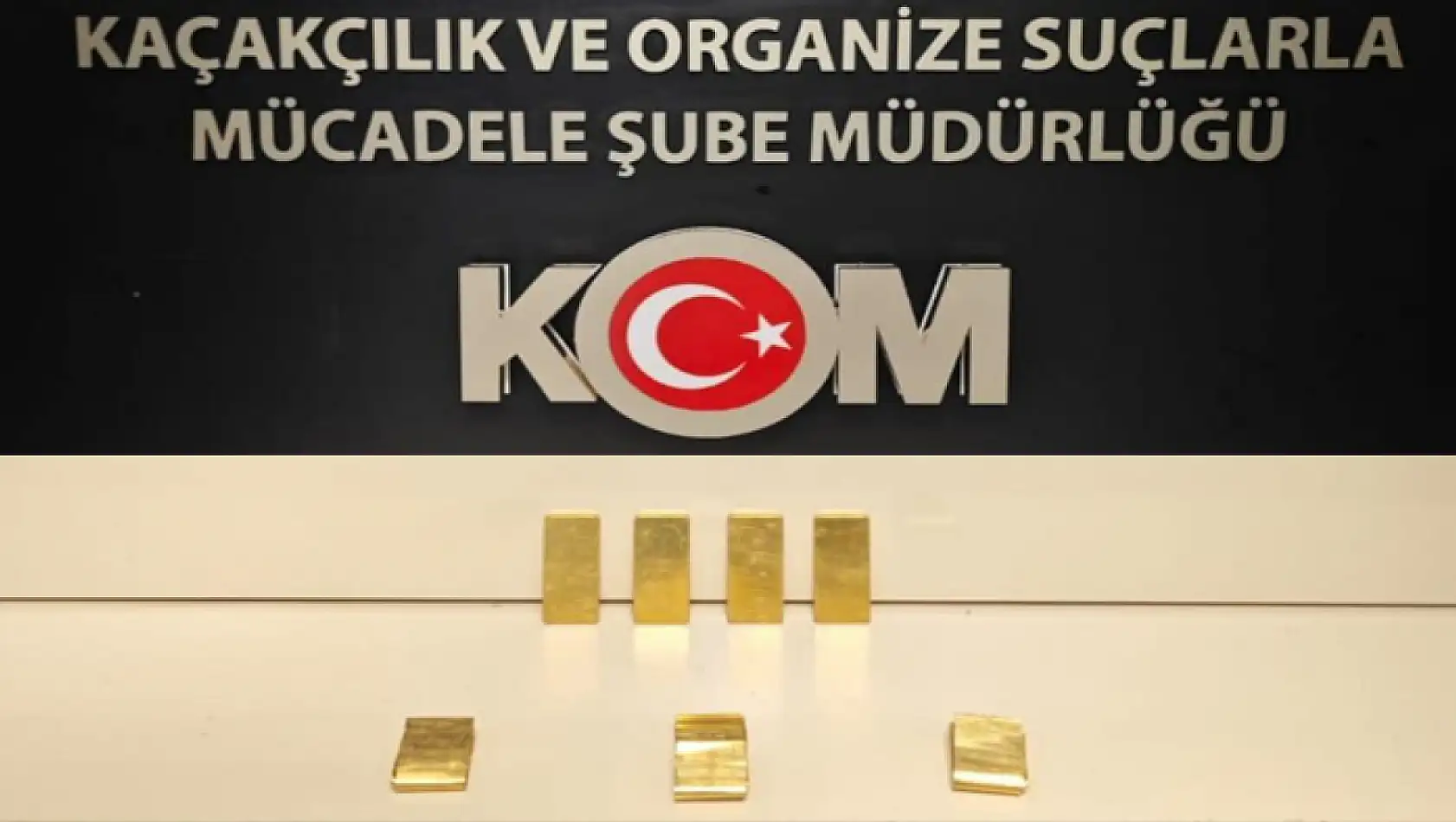 Van'da gümrük kaçağı altın ele geçirildi