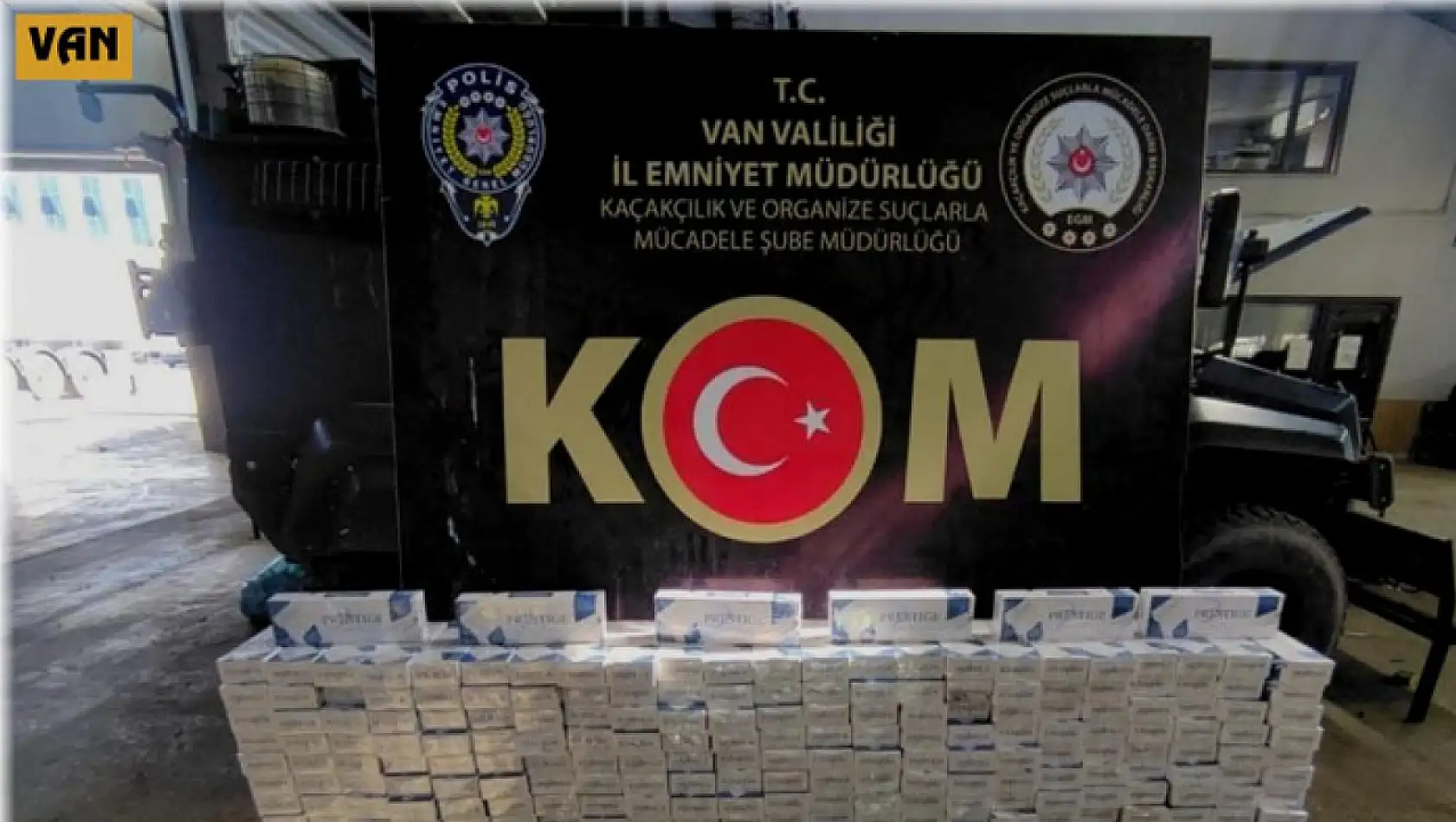 Van'da gümrük kaçakçılığı operasyonu