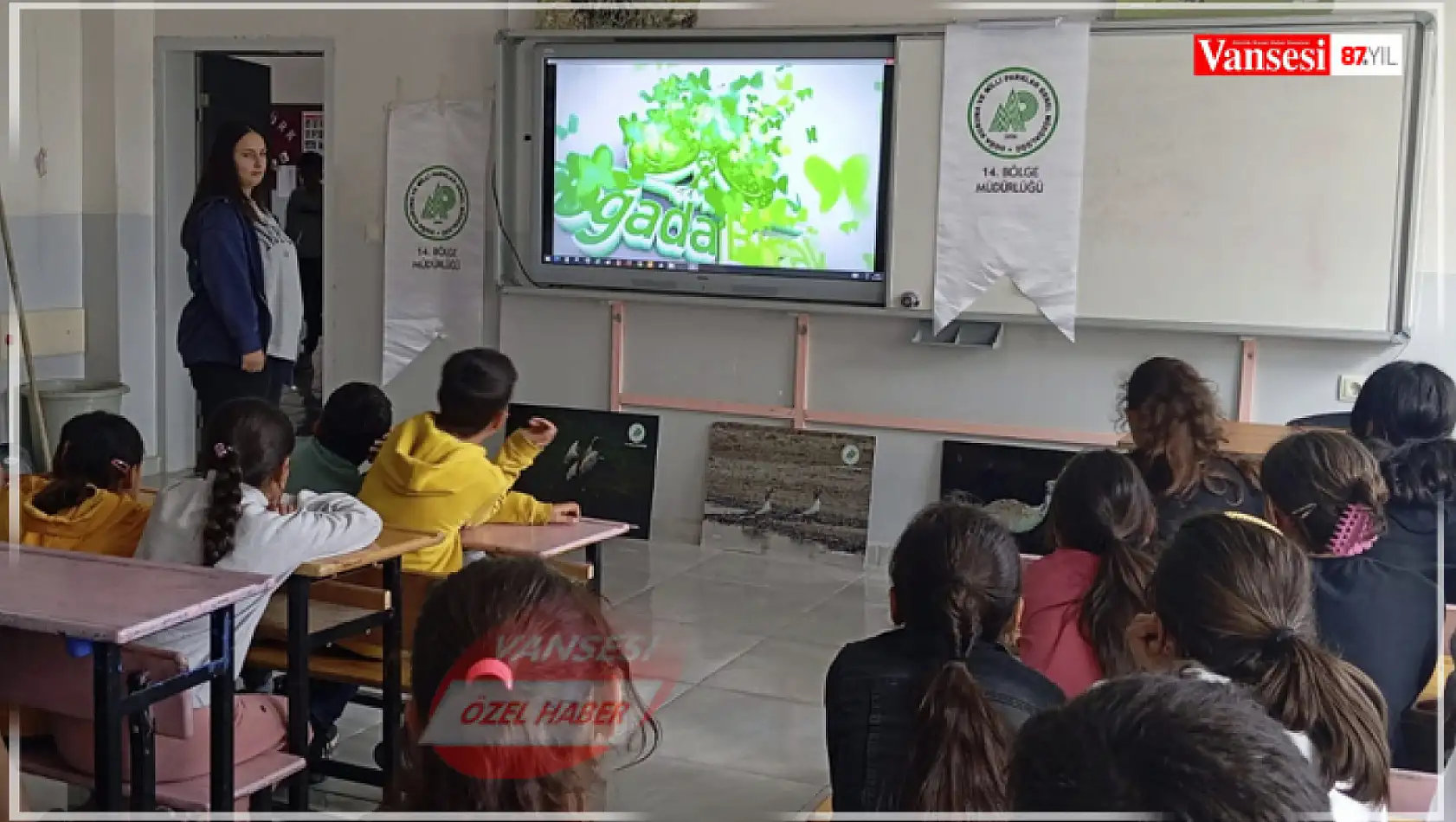 Van'da öğrencilere 'Biyolojik Çeşitlilik' eğitimi