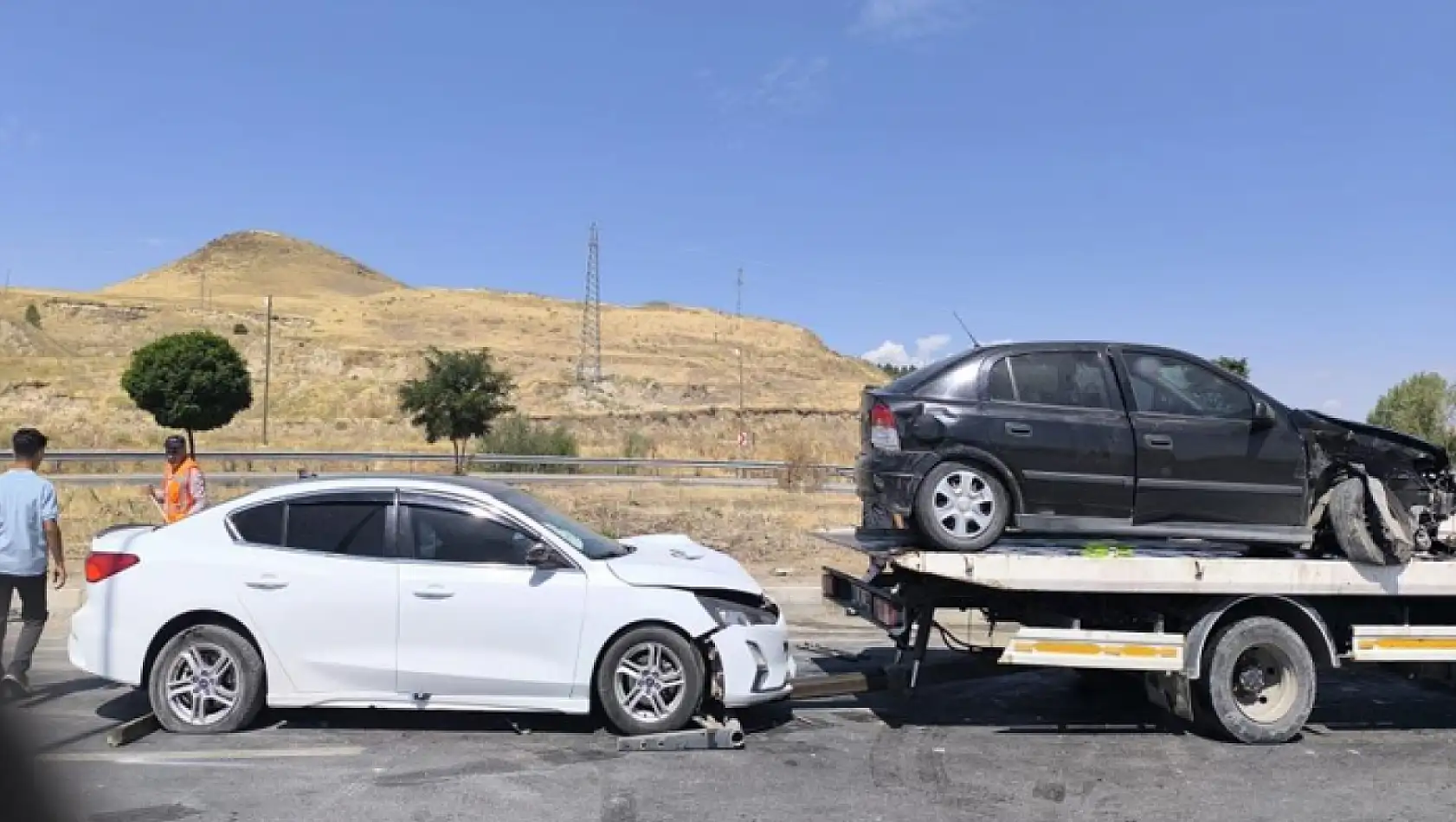 Van'da trafik kazası