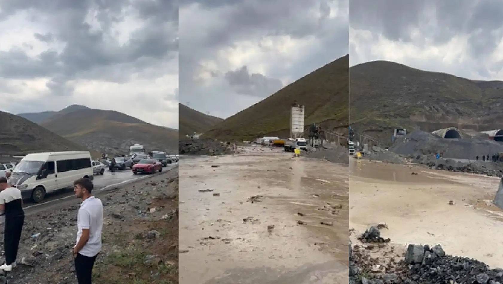 Van-Hakkari karayolunda onlarca araç mahsur kaldı