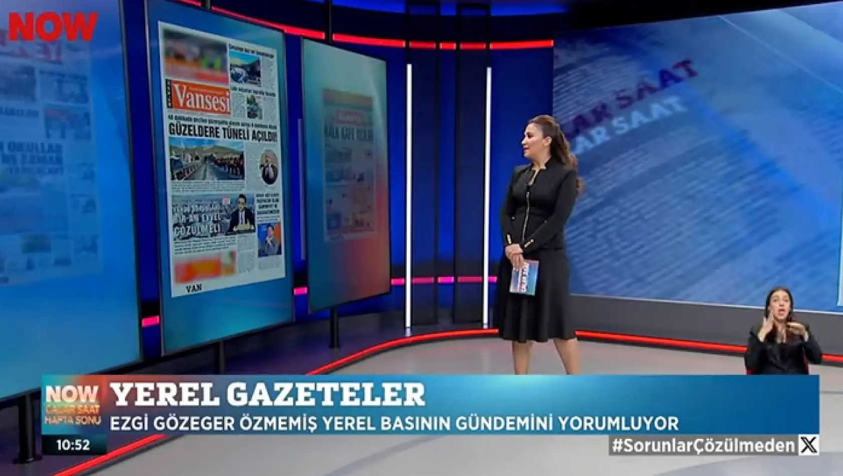 Vansesi Gazetesi NOW TV'de