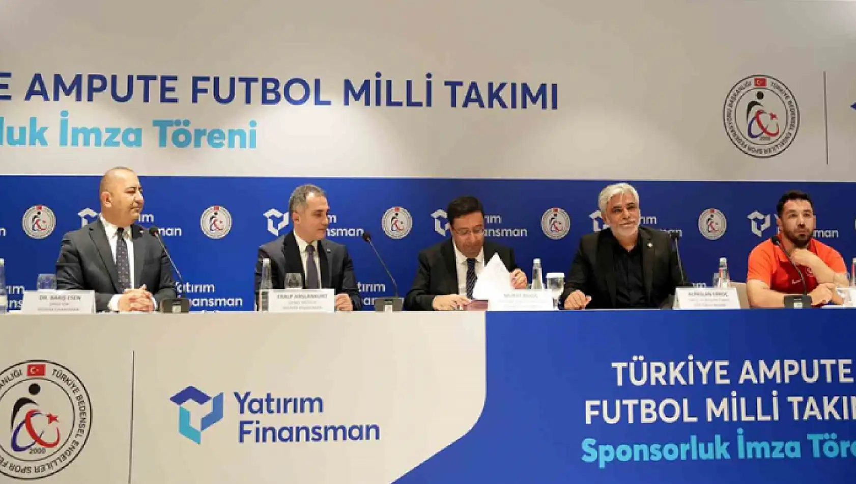Yatırım Finansman, Ampute Futbol Milli Takımı'na sponsor oldu