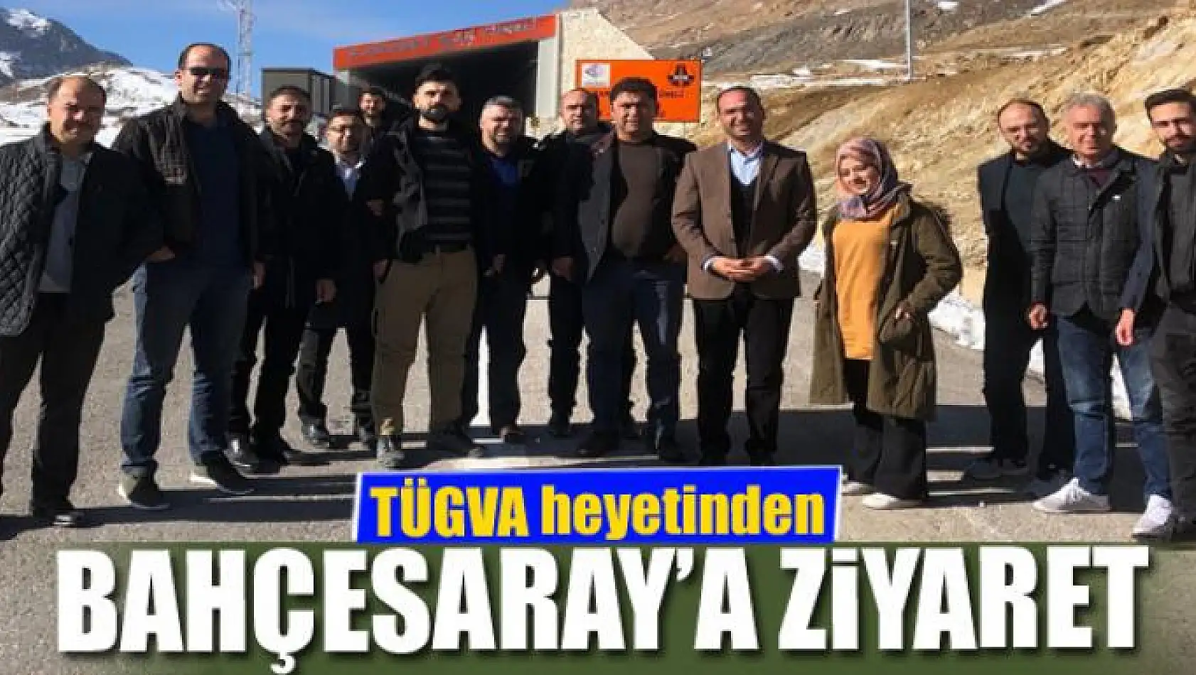 TÜGVA heyetinden Bahçesaray'a ziyaret