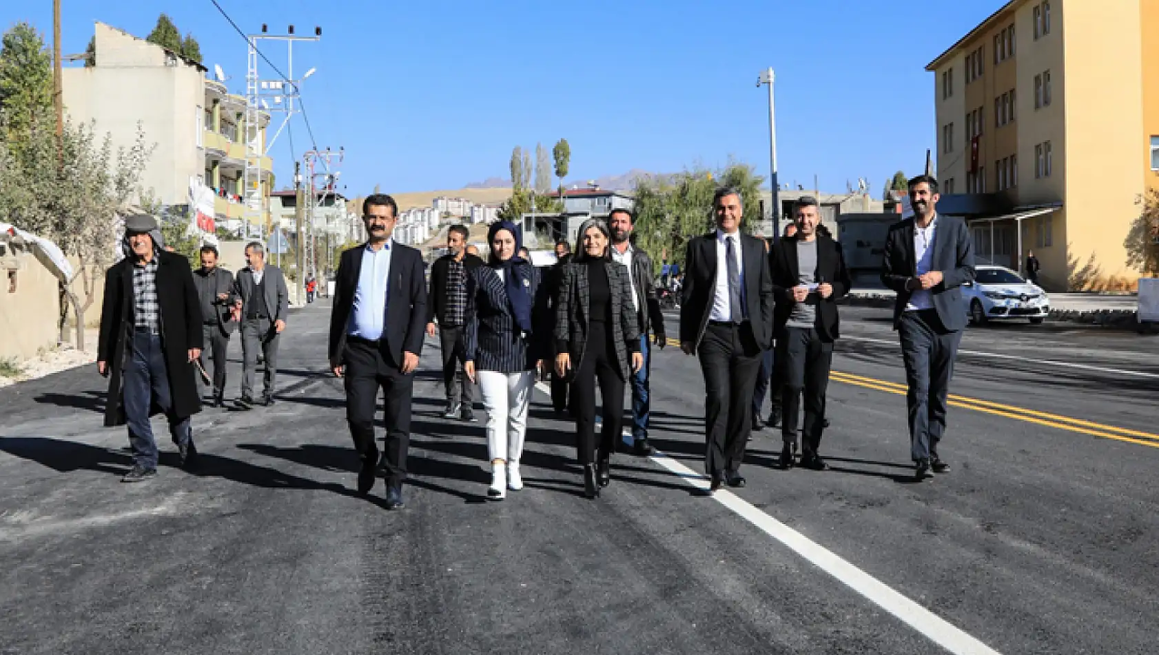 Zeydan ve Şedal Süphan Caddesi'ni inceledi