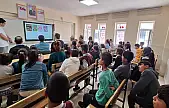 Babacan Ortaokulu'nda TÜBİTAK söyleşisi