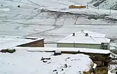 Başkale'de Mayıs ayında kar yağışı etkili oldu