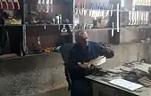 Bayramın gelmesiyle bıçak bileyicilerinde hareketlilik başladı