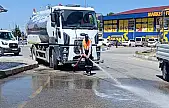 Büyükşehir'den, bayram temizliği çalışması...