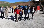 Kaymakam Aydoğan, petrol arama çalışmalarını inceledi