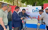 Muradiye'de DAP destekli tarım aletleri çiftçilere dağıtıldı