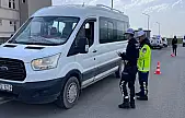 Muradiye'de okul servislerine sıkı denetim