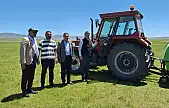 Saray'da sıvı gübre uygulaması