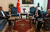 Vali Balcı, MHP İl Başkanı Güngöralp'ı kabul etti