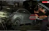 Van'da şiddetli fırtına çok sayıda araçta ağır hasar oluşturdu