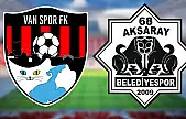 Vanspor, 68 Aksarayspor maçının ilk onbiri belli oldu