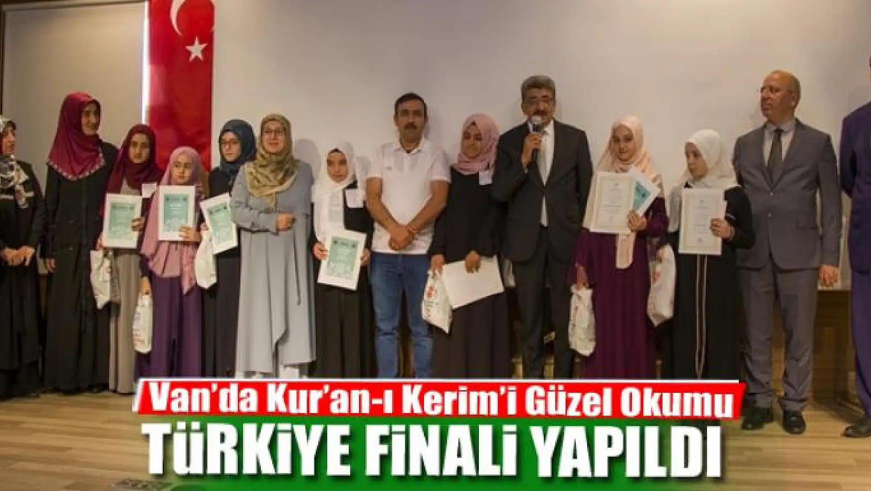 Van'da Kur'an-ı Kerim'i Güzel Okumu Türkiye Finali