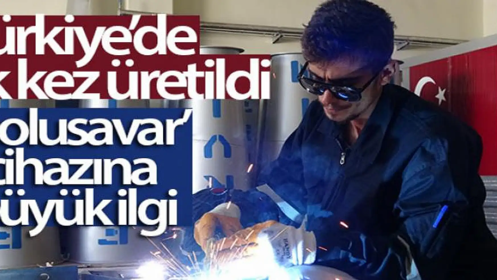 Türkiye'de ilk kez Van'da üretilen 'Dolusavar' cihazına büyük ilgi