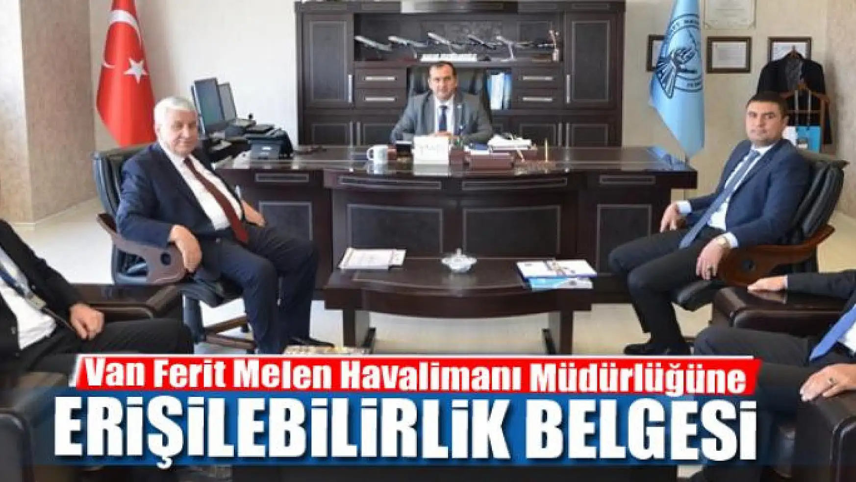 Van Ferit Melen Havalimanı Müdürlüğüne 'Erişilebilirlik' belgesi