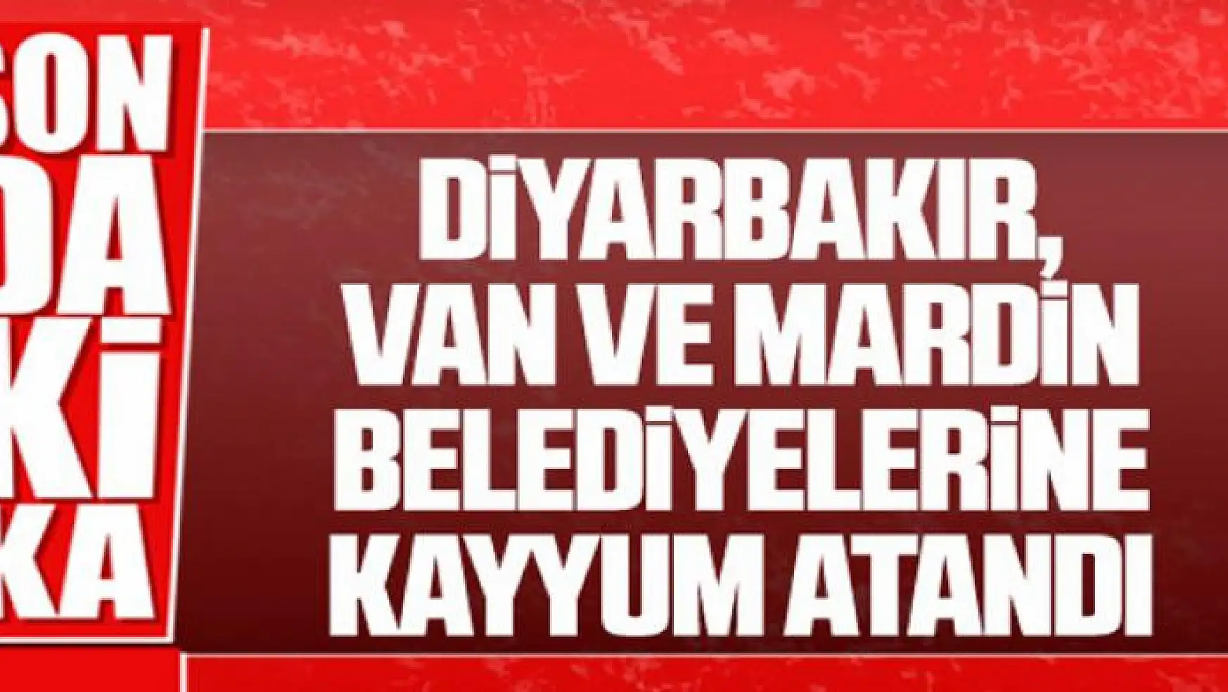 Diyarbakır, Van ve Mardin belediyelerine operasyon