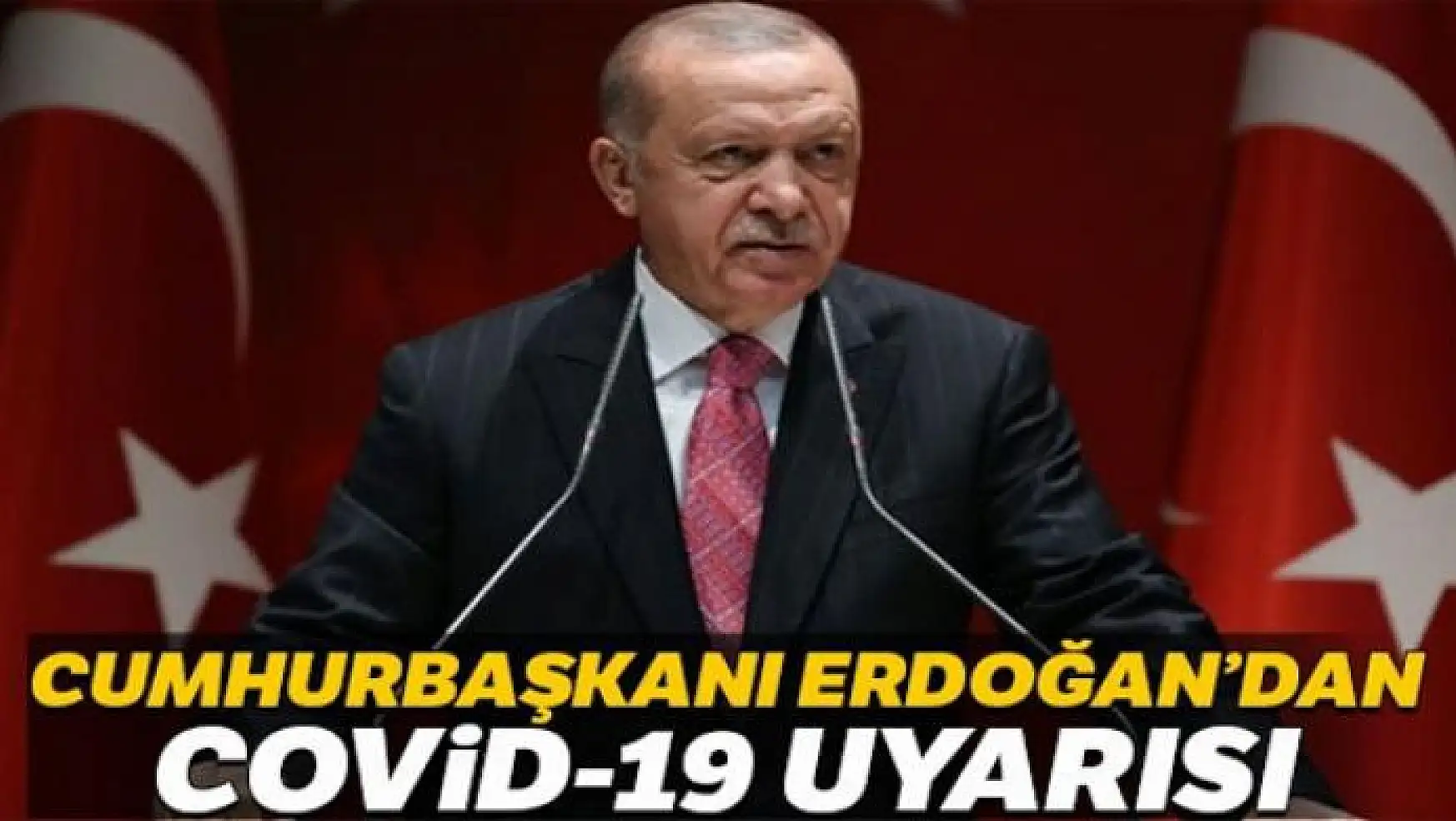 Cumhurbaşkanı Erdoğan'dan cuma namazında cemaate Covid-19 uyarısı